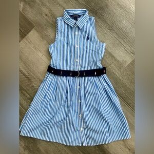 NWOT Polo Ralph Lauren Girl’s Button Down Dress - Size 6X